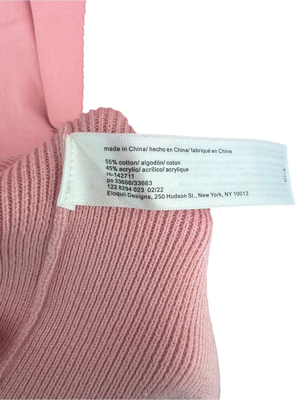 Eloquii Colorblock Knitted Pink and Red Tank Midi Dress Size 22/24 - Picture 5 of 5